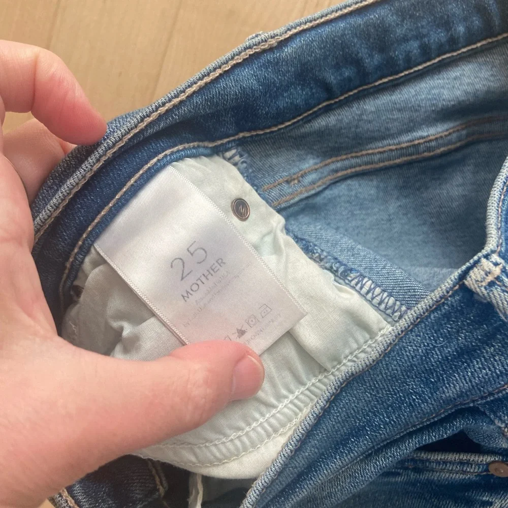 MOTHER The Rascal Crop Fray - Picture 3 of 4